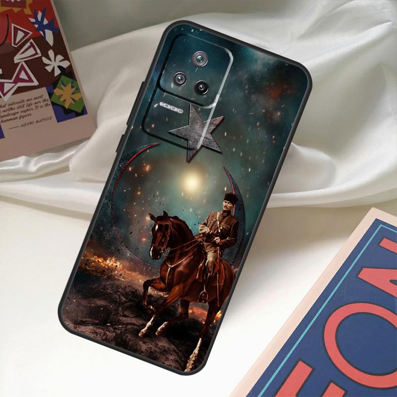 Turkey Mustafa Kemal Ataturk Funda For POCO M6 Pro X3 X4 X5 X6 M5s F3 F5 Xiaomi 13T Pro 12T 11T 12 13 Lite 14 Ultra Case POCO X6 Pro
Turkey Mustafa Kemal Ataturk Funda For POCO M6 Pro X3 X4 X5 X6 M5s F3 F5 Xiaomi 13T Pro 12T 11T 12 13 Lite 14 Ultra Case POCO X6 Pro