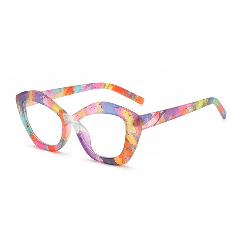 New Irregular Marble Women s Personality Fashion Plain Glasses Frame
New Irregular Marble Women s Personality Fashion Plain Glasses Frame