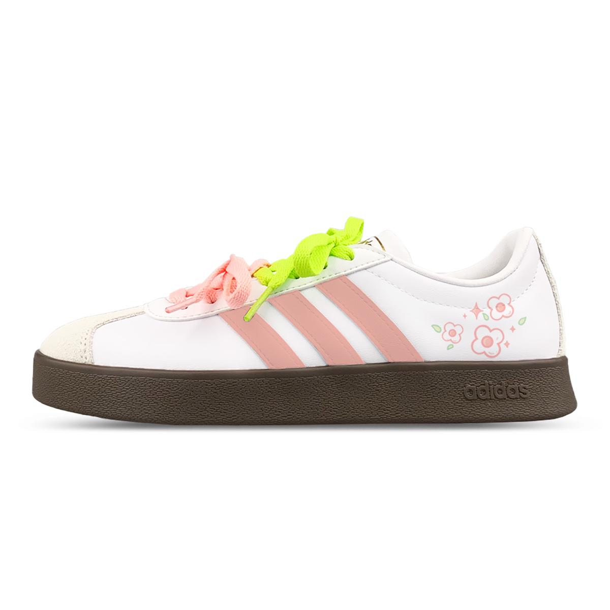 Adidas Neo VL Court 2.0 Slip Resistant Low top Skateboard Shoes Unisex White Pink Green ID6015(Team652-adn) 35⅔
Adidas Neo VL Court 2.0 Slip Resistant Low top Skateboard Shoes Unisex White Pink Green ID6015(Team652-adn) 35⅔