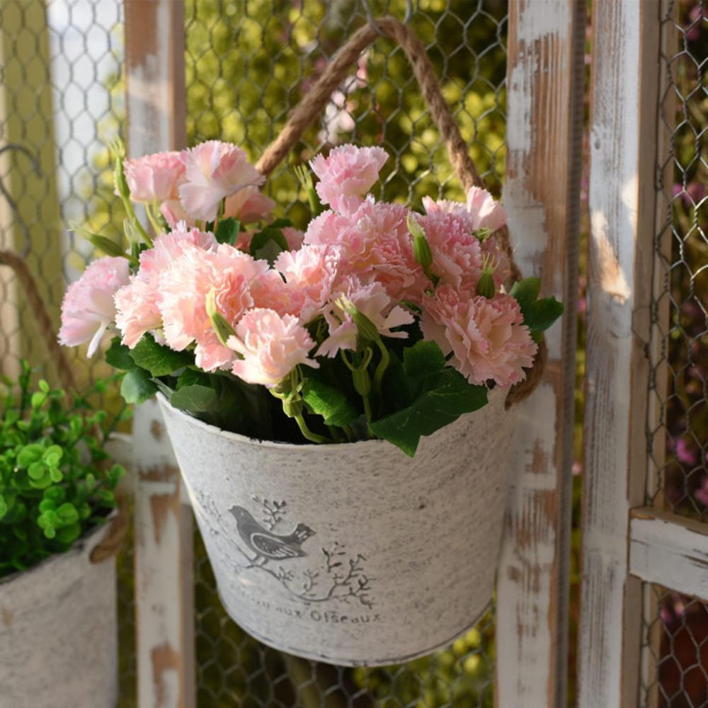 Iron for Balcony Garden Vintage Wall Mounted Flower Basket Flower Pot Flower Vase Hanging Baskets
Iron for Balcony Garden Vintage Wall Mounted Flower Basket Flower Pot Flower Vase Hanging Baskets