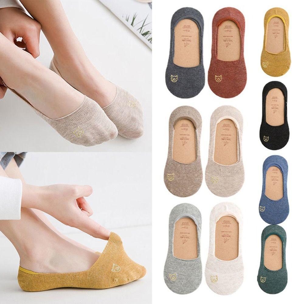 Random Color Cotton Bottom Boat Socks Ankle Socks Invisible Embroidery Socks Shallow Mouth Socks
Random Color Cotton Bottom Boat Socks Ankle Socks Invisible Embroidery Socks Shallow Mouth Socks