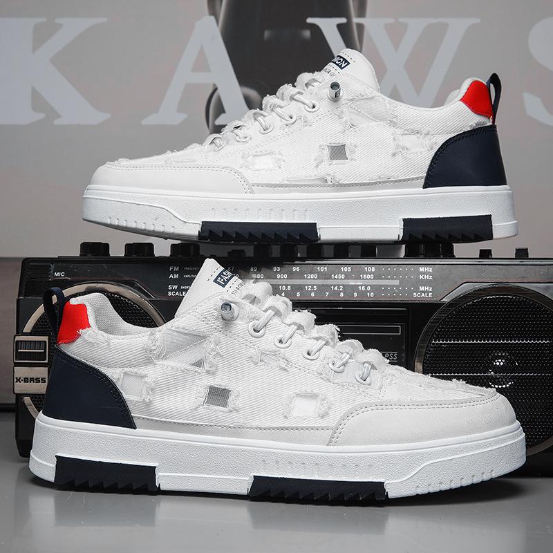 Men S Fashion Hollow Breathable Small White Board Shoes Low-Top Casual Wear Single Product Men S Shoes 39
Men S Fashion Hollow Breathable Small White Board Shoes Low-Top Casual Wear Single Product Men S Shoes 39