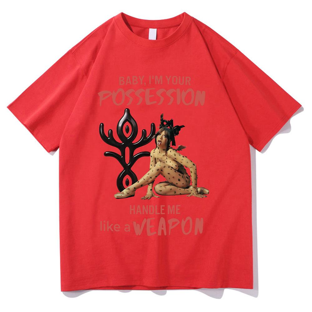 BABY IM YOUR Possession Graphic T Shirts Melanie Martinez Fashion High Quality Cotton Tshirts Women Men Oversized Hiphop Tees M
BABY IM YOUR Possession Graphic T Shirts Melanie Martinez Fashion High Quality Cotton Tshirts Women Men Oversized Hiphop Tees M