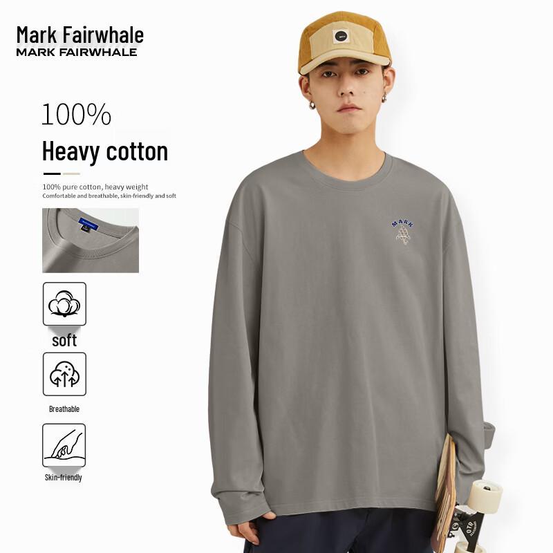 Mark Fairwhale Men s Loose-Fit Cotton Long-Sleeve T-Shirt M
Mark Fairwhale Men s Loose-Fit Cotton Long-Sleeve T-Shirt M