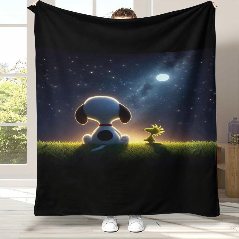 Cute Snoopy Dog Cartoon Flannel Blanket,Ultra Soft Warm Plush Throw for Home Bedroom Bed Sofa Cover Camping Picnic gift 75x90cm
Cute Snoopy Dog Cartoon Flannel Blanket,Ultra Soft Warm Plush Throw for Home Bedroom Bed Sofa Cover Camping Picnic gift 75x90cm