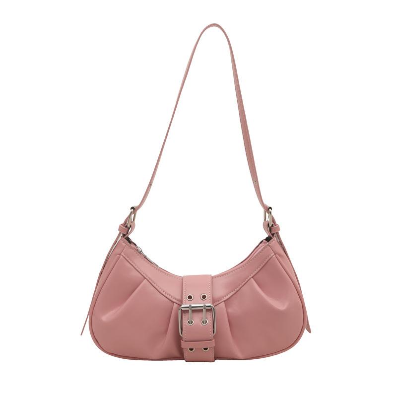 Fashion Vintage Folded Shoulder Underarm Bag Large Capacity Ladies Commuter Niche Crescent Bag рожевий
Fashion Vintage Folded Shoulder Underarm Bag Large Capacity Ladies Commuter Niche Crescent Bag рожевий