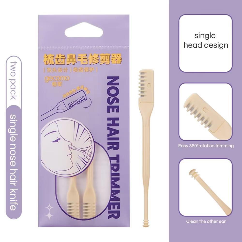 Comb Nose Hair Trimmer Nose Hair Scraper Clean Nose Hair Trimmer Shaving Scissors Two Packs Single Head G1100
Comb Nose Hair Trimmer Nose Hair Scraper Clean Nose Hair Trimmer Shaving Scissors Two Packs Single Head G1100
