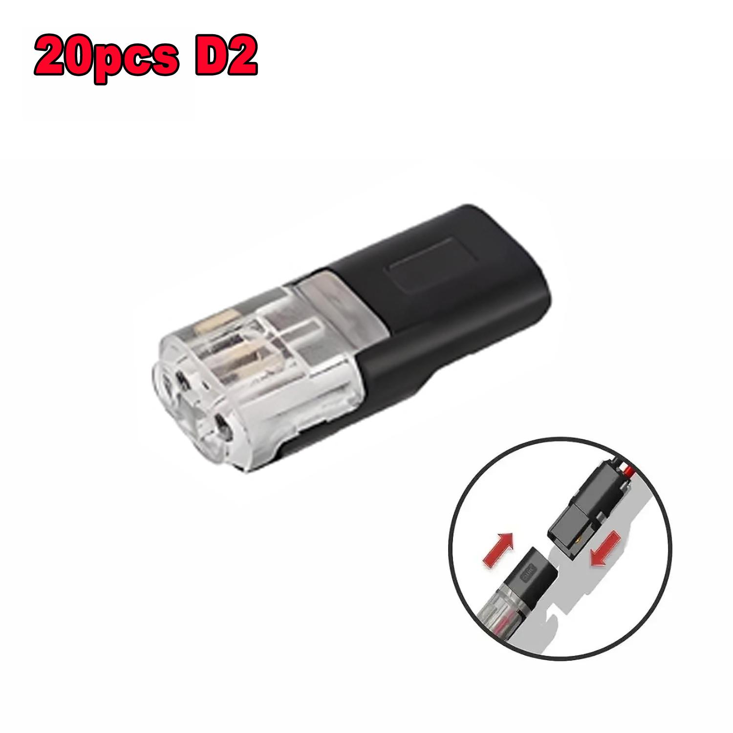 20/30/50/100pcs Waterproof Automotive Electrical Connector Sealed Dustproof Wire Terminal Strip for Car Wiring Cable Connection
20/30/50/100pcs Waterproof Automotive Electrical Connector Sealed Dustproof Wire Terminal Strip for Car Wiring Cable Connection