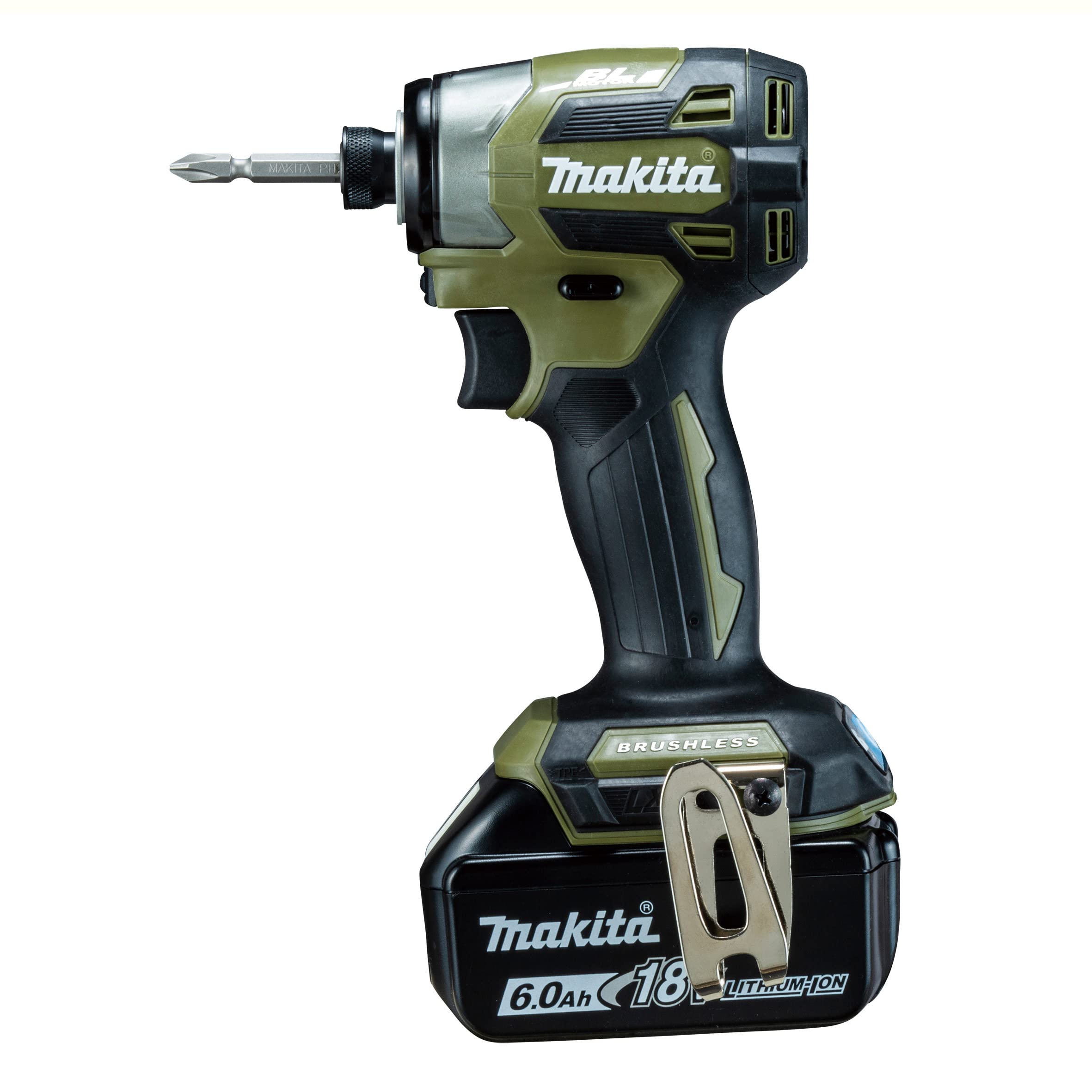 Перезаряджуваний ударний гайковерт Makita 18V6Ah 2 батареї та зарядний пристрій у футлярі продаються окремо TD173DXO в комплекті,
Перезаряджуваний ударний гайковерт Makita 18V6Ah 2 батареї та зарядний пристрій у футлярі продаються окремо TD173DXO в комплекті,