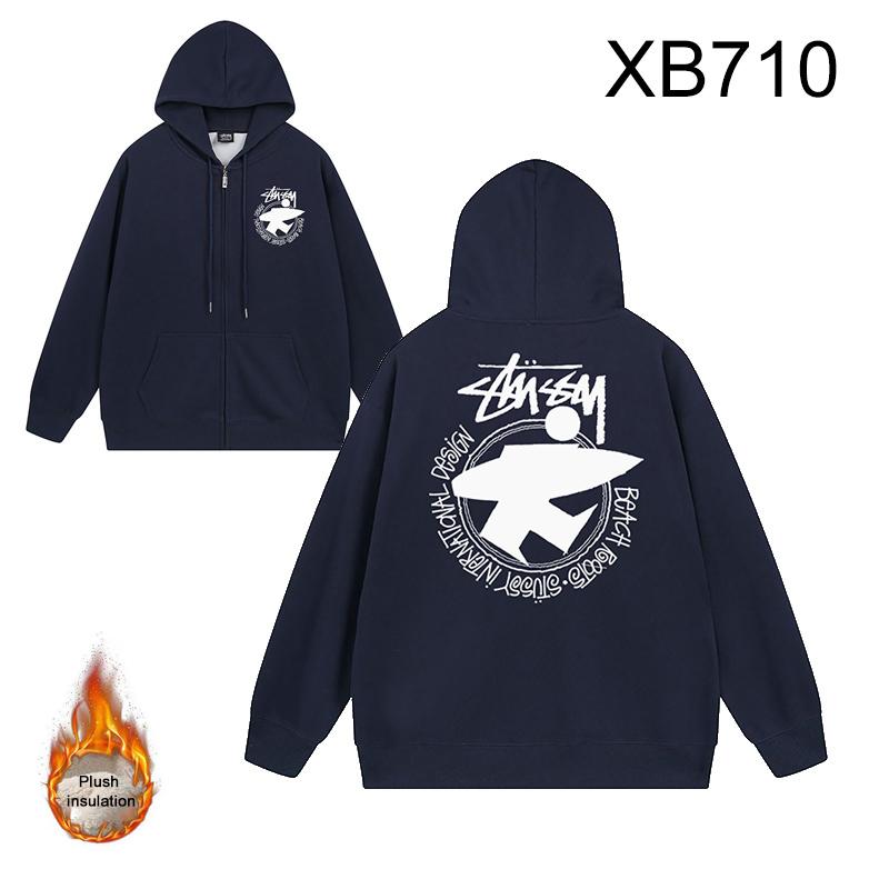 Stussy 2023 Winter Thickened and Fleeced High Quality Cotton Stussy Back Surf Print Zipper Hoodie
Stussy 2023 Winter Thickened and Fleeced High Quality Cotton Stussy Back Surf Print Zipper Hoodie