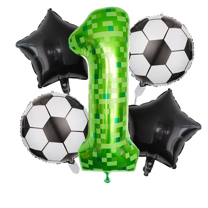 5pcs 40inch Pixel Number Balloons Set/Soccer Theme Birthday Balloons with Helium Valve/Aluminum Film Material/Ideal for Birthday 40inch
5pcs 40inch Pixel Number Balloons Set/Soccer Theme Birthday Balloons with Helium Valve/Aluminum Film Material/Ideal for Birthday 40inch