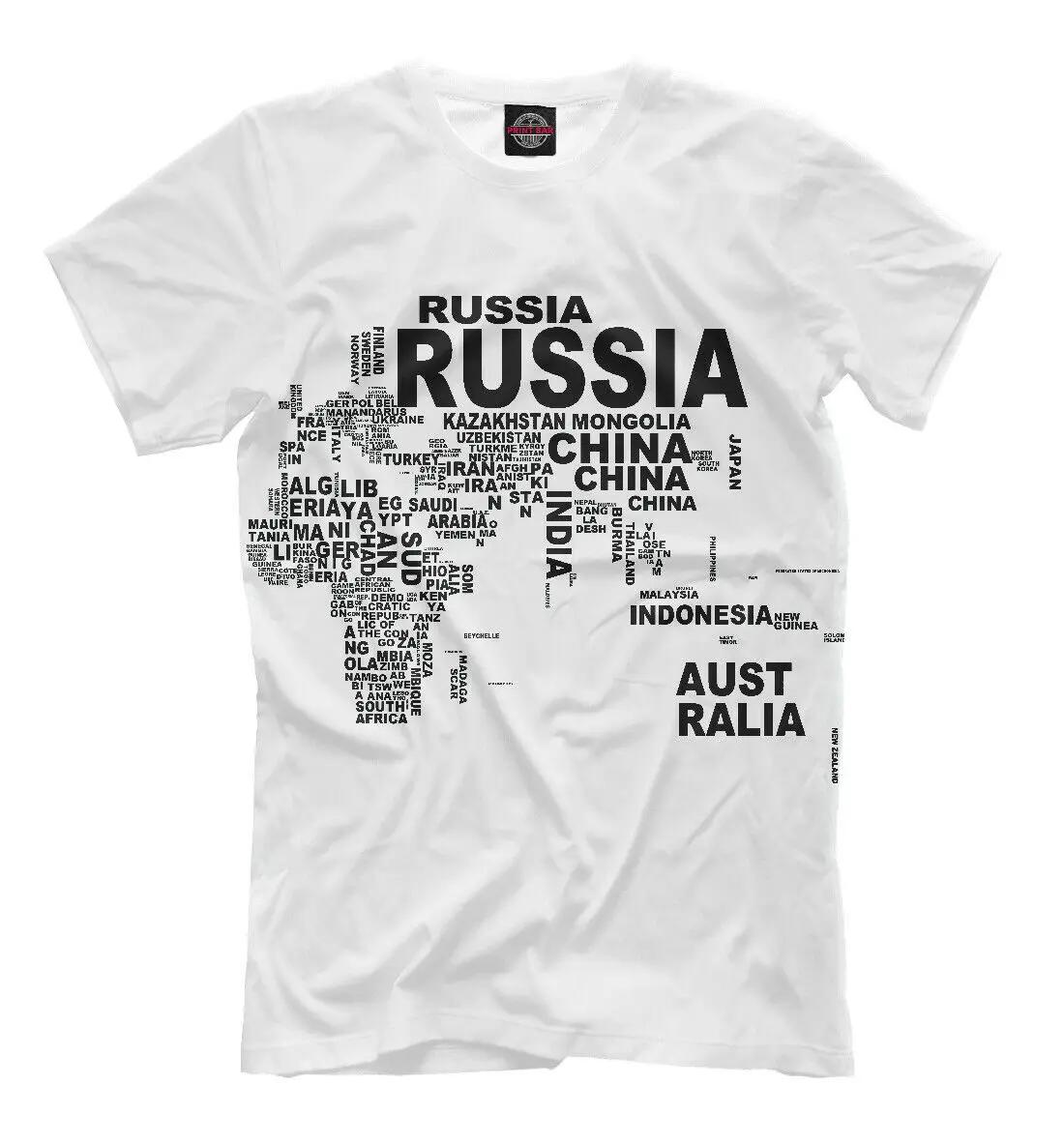 Men T-shirt with Print World and Countries Russia Shirts Black and White Color Tee Size S-3XL S
Men T-shirt with Print World and Countries Russia Shirts Black and White Color Tee Size S-3XL S