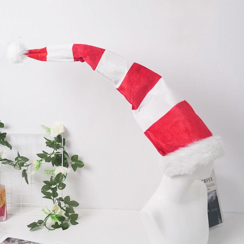 Extended Elf Christmas Hat Stripe Santa Claus Hat Funny Christmas Spirit Hat for New Year белый/красный
Extended Elf Christmas Hat Stripe Santa Claus Hat Funny Christmas Spirit Hat for New Year белый/красный