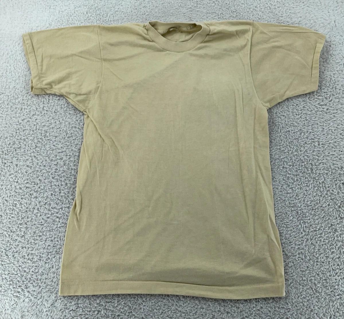 Vintage 80s Screen Stars Blank Tan T-Shirt Mens Small Single Stitch Crewneck USA M
Vintage 80s Screen Stars Blank Tan T-Shirt Mens Small Single Stitch Crewneck USA M