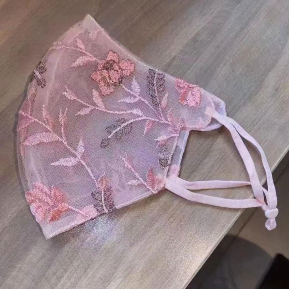 Face Veil Lace Mask Face Cover Scarf Anti-sun Mask Summer Riding Face Mask Outdoor Sports Supplies рожевий
Face Veil Lace Mask Face Cover Scarf Anti-sun Mask Summer Riding Face Mask Outdoor Sports Supplies рожевий