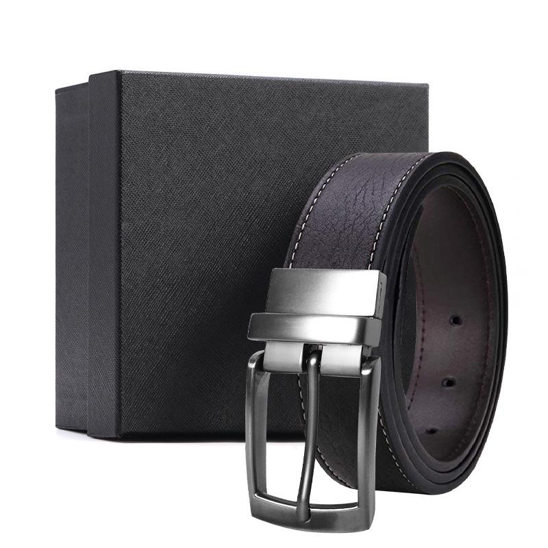 Четыре сезона в наличии новый мужской деловой универсальный ремень из коровьей кожи с двойной лентой и пряжкой-иглой для подарка 120cm
Четыре сезона в наличии новый мужской деловой универсальный ремень из коровьей кожи с двойной лентой и пряжкой-иглой для подарка 120cm