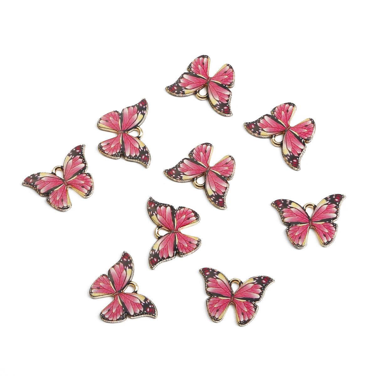 4 шт. 21x15 мм эмалированные металлические подвески в форме бабочки для самостоятельного изготовления ювелирных изделий
4 шт. 21x15 мм эмалированные металлические подвески в форме бабочки для самостоятельного изготовления ювелирных изделий