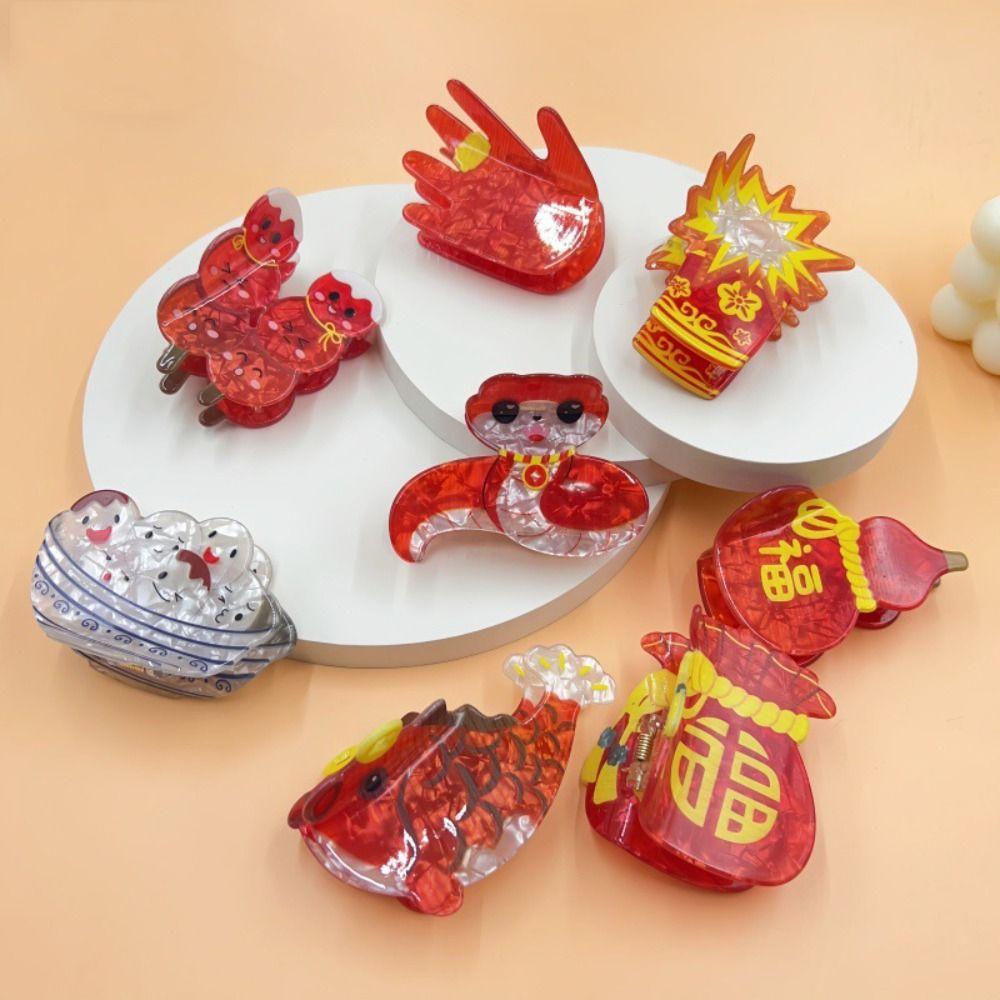 Pvc Snake Hair Crab Clip Cartoon Large Shark Clip Personalized New Year Hair Claw Hair Accessories Style B
Pvc Snake Hair Crab Clip Cartoon Large Shark Clip Personalized New Year Hair Claw Hair Accessories Style B