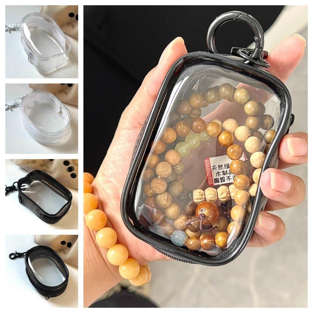 Necklace Transparent Jewelry Bag Ring Jewelry Storage Pouch Data Cable Storage white-round
Necklace Transparent Jewelry Bag Ring Jewelry Storage Pouch Data Cable Storage white-round