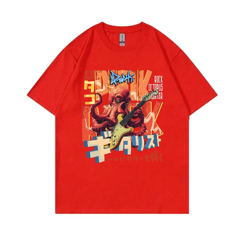 Tokyo Vintage Japanese Octopus Guitar Punk Rock Print Tshirt Unisex Women Unisexga Oversized Tshirts Unisexs Casual Pure Cotton T Shirt S
Tokyo Vintage Japanese Octopus Guitar Punk Rock Print Tshirt Unisex Women Unisexga Oversized Tshirts Unisexs Casual Pure Cotton T Shirt S