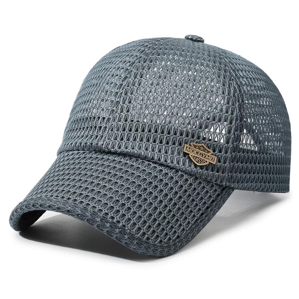 Breathable Full Mesh Hats Ultra-Light Baseball Cap Casual Sunscreen Hats Men Women темно-сірий колір
Breathable Full Mesh Hats Ultra-Light Baseball Cap Casual Sunscreen Hats Men Women темно-сірий колір