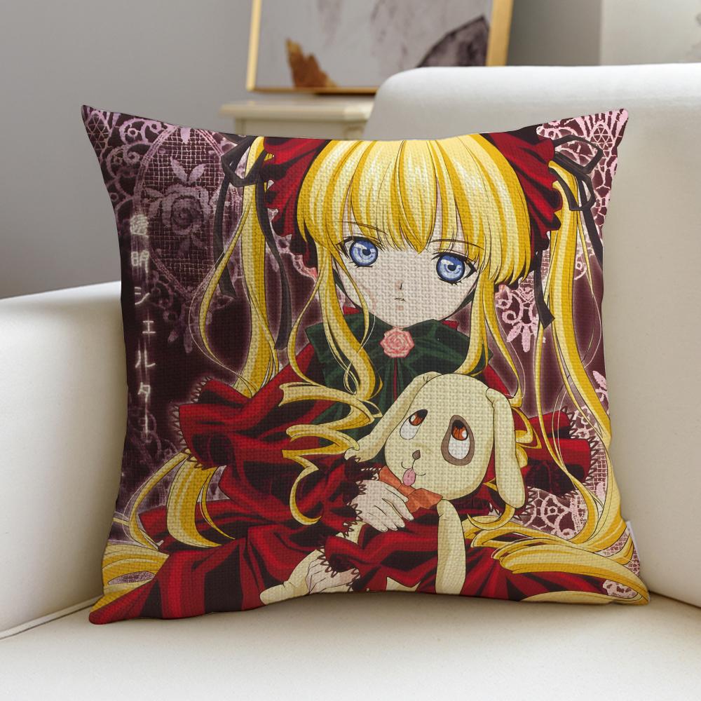 Anime RRozen MaidenS Cushion Cover Breathable and skinfriendly linen pillowcase square removable and washable cushion 30X30cm
Anime RRozen MaidenS Cushion Cover Breathable and skinfriendly linen pillowcase square removable and washable cushion 30X30cm