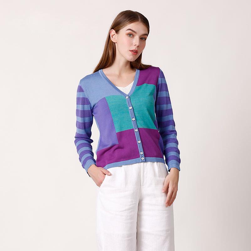 Anlom Women s Mulberry Silk V-Neck Long Sleeve Knit Cardigan L
Anlom Women s Mulberry Silk V-Neck Long Sleeve Knit Cardigan L