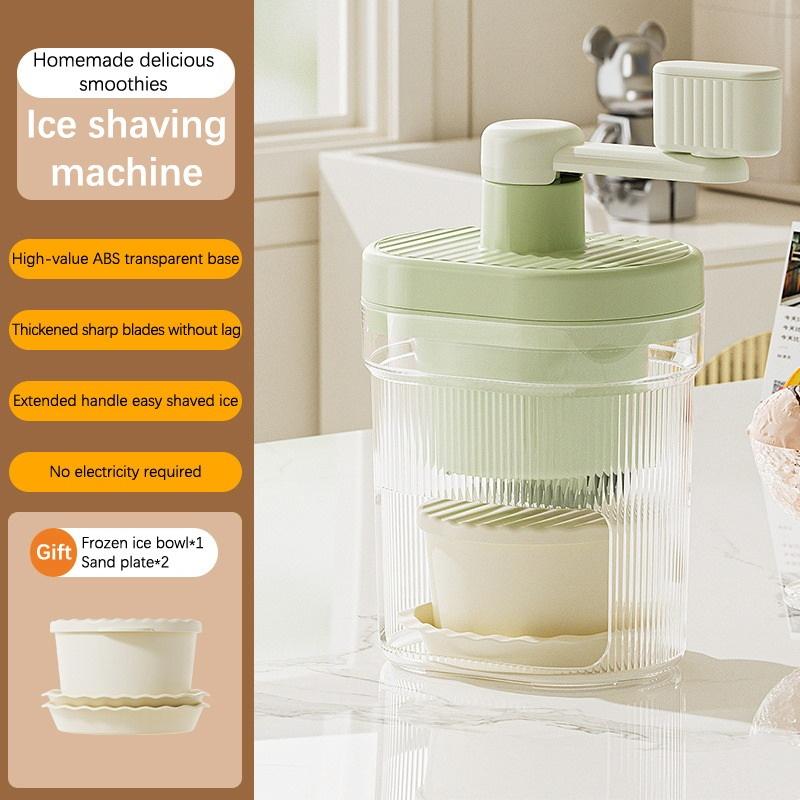 Shaved Ice Machine Small Manual Ice Crusher Home Hand-Cranked Machine Making Smoothie Machine Practical Portable Ice Cream Tools
Shaved Ice Machine Small Manual Ice Crusher Home Hand-Cranked Machine Making Smoothie Machine Practical Portable Ice Cream Tools