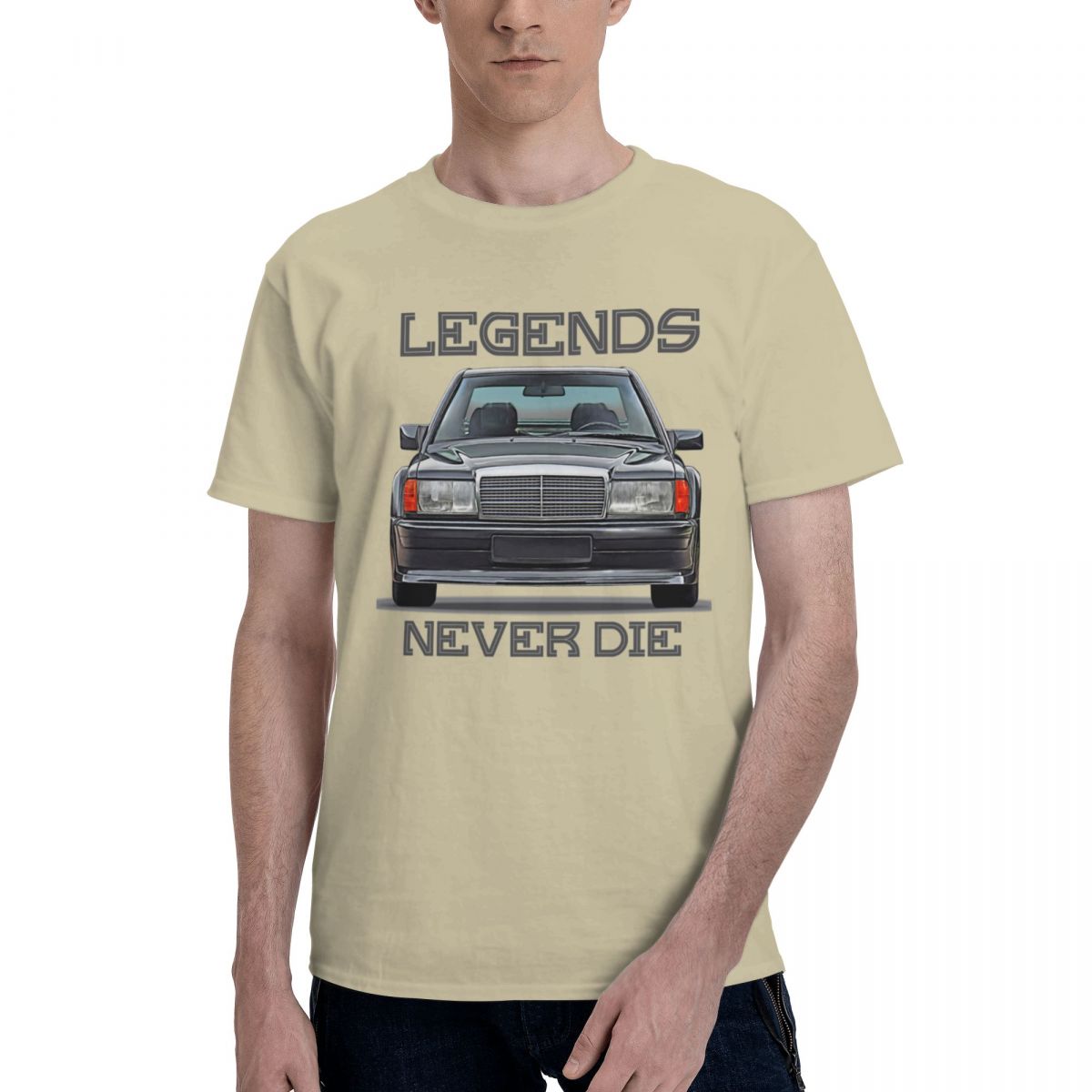 Мужская винтажная футболка с автомобилем W201 Legends Never Die, классическая футболка 190E, повседневная футболка оверсайз из чистого хлопка с круглым вырезом, футболка большого размера S
Мужская винтажная футболка с автомобилем W201 Legends Never Die, классическая футболка 190E, повседневная футболка оверсайз из чистого хлопка с круглым вырезом, футболка большого размера S