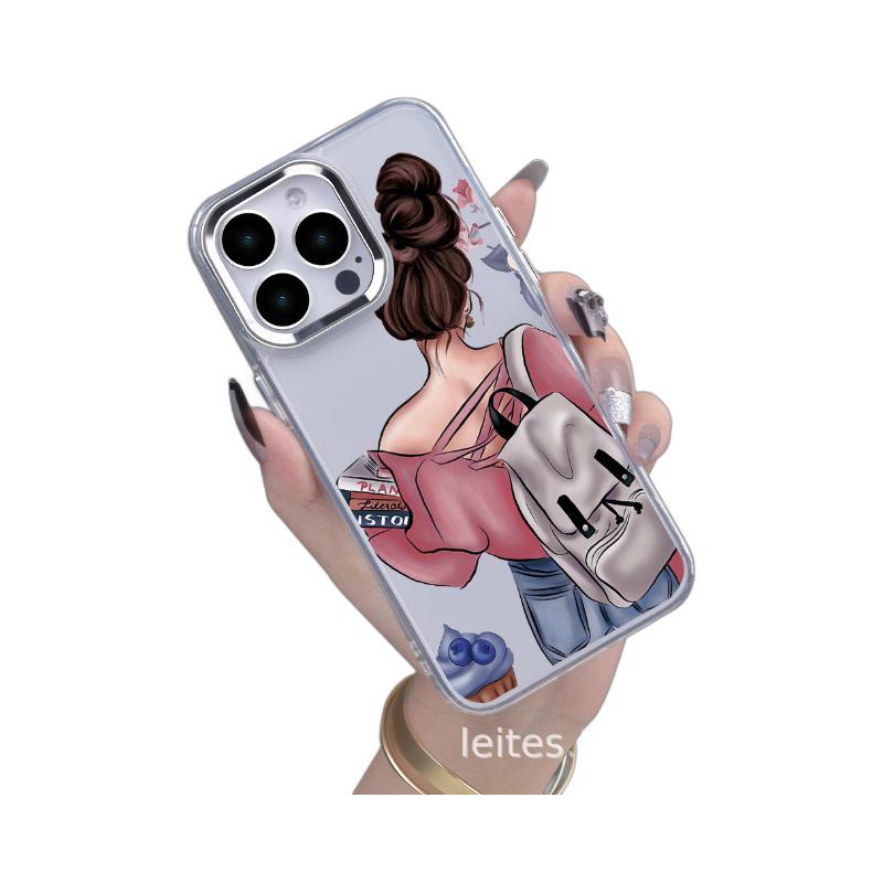 Чехол для Apple iPhone 15: Вид сзади, рисунок девушки, защитный чехол от падения iPhone 12 Pro прозрачный
Чехол для Apple iPhone 15: Вид сзади, рисунок девушки, защитный чехол от падения iPhone 12 Pro прозрачный