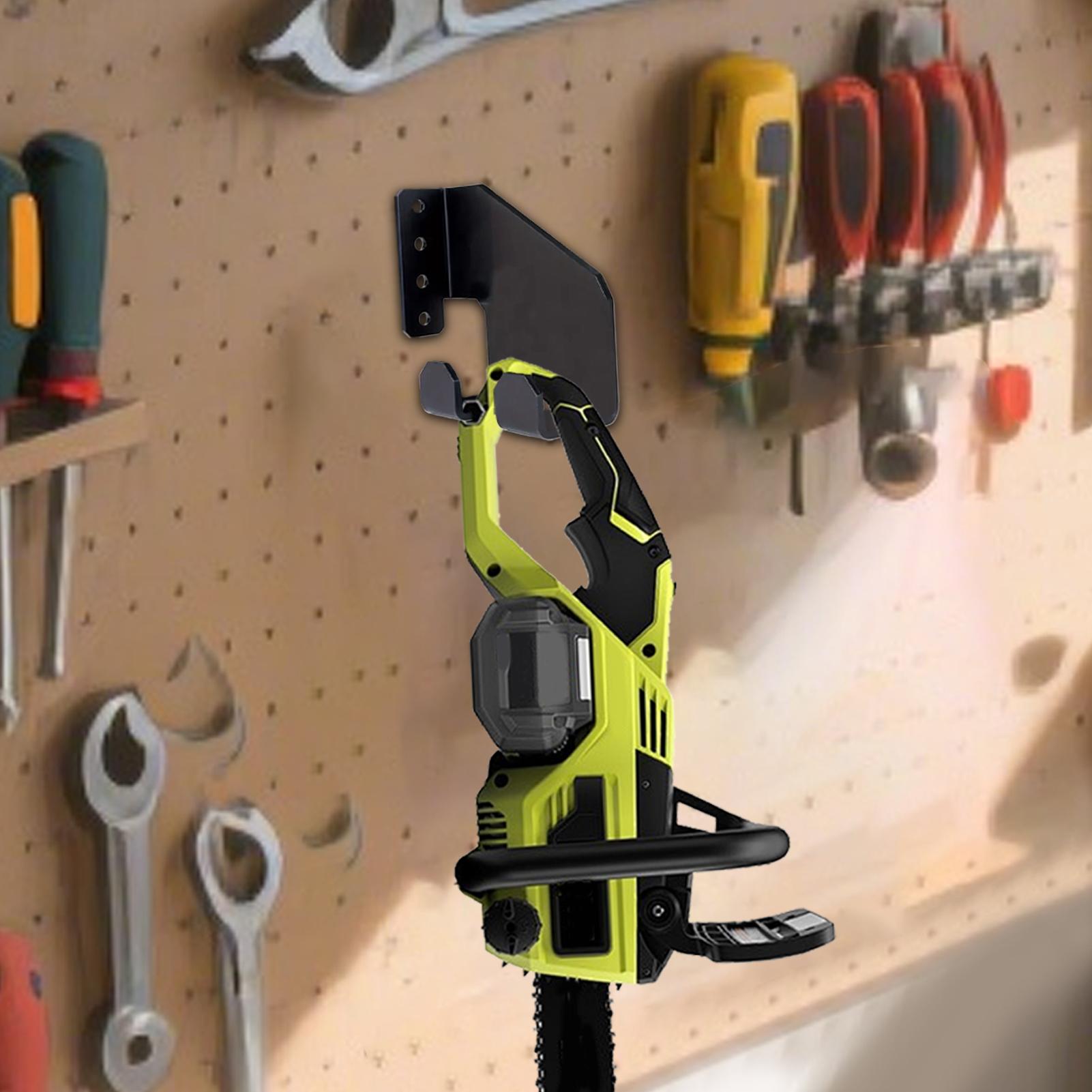 Chainsaw Holder Heavy Duty Garage Organization Space-Saving Design Garage Tool Storage Rack For Chain Saw Hand Saw Shovel Oil чорний
Chainsaw Holder Heavy Duty Garage Organization Space-Saving Design Garage Tool Storage Rack For Chain Saw Hand Saw Shovel Oil чорний
