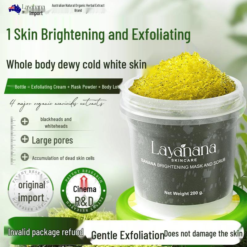 Layanana Niacinamide Exfoliating Body & Face Scrub
Layanana Niacinamide Exfoliating Body & Face Scrub