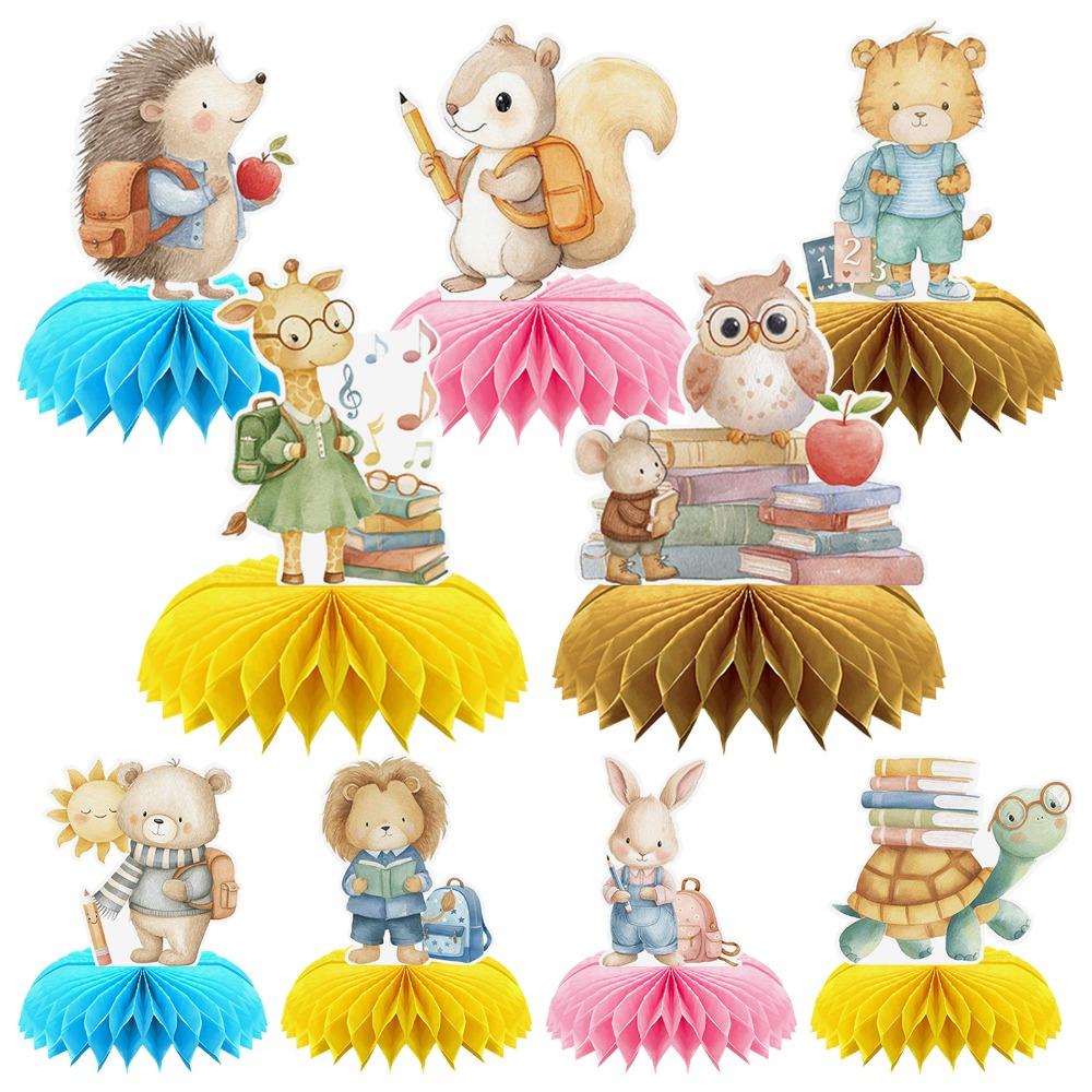9PCS Set IllustrationTheme Woodland Animal Centerpieces Classroom Supplies Nursery Style Forest Creatures Decorations
9PCS Set IllustrationTheme Woodland Animal Centerpieces Classroom Supplies Nursery Style Forest Creatures Decorations