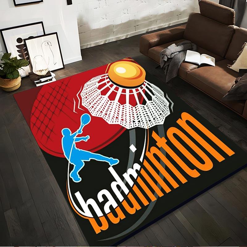 Badminton-Themed Carpet with Shuttlecock and Player Design Suitable for use as an anti-slip for living room bedroom sofas 40x60cm( 15x23in )
Badminton-Themed Carpet with Shuttlecock and Player Design Suitable for use as an anti-slip for living room bedroom sofas 40x60cm( 15x23in )