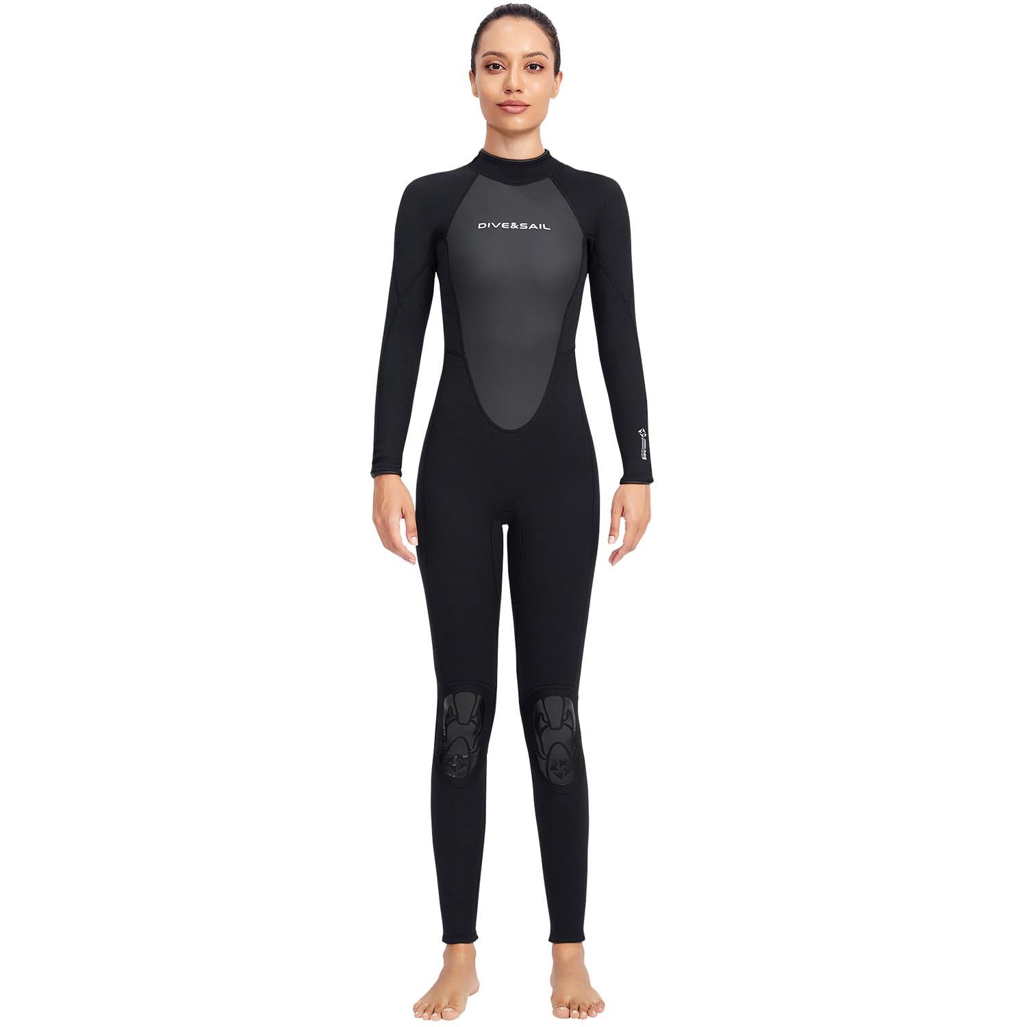 3mm Back for and Size Women s Full-Suit Wetsuit, Neoprene, Zip, Surfing, SUP, Diving, Bodyboarding, Snorkeling, Black, DS330022F-S
3mm Back for and Size Women s Full-Suit Wetsuit, Neoprene, Zip, Surfing, SUP, Diving, Bodyboarding, Snorkeling, Black, DS330022F-S