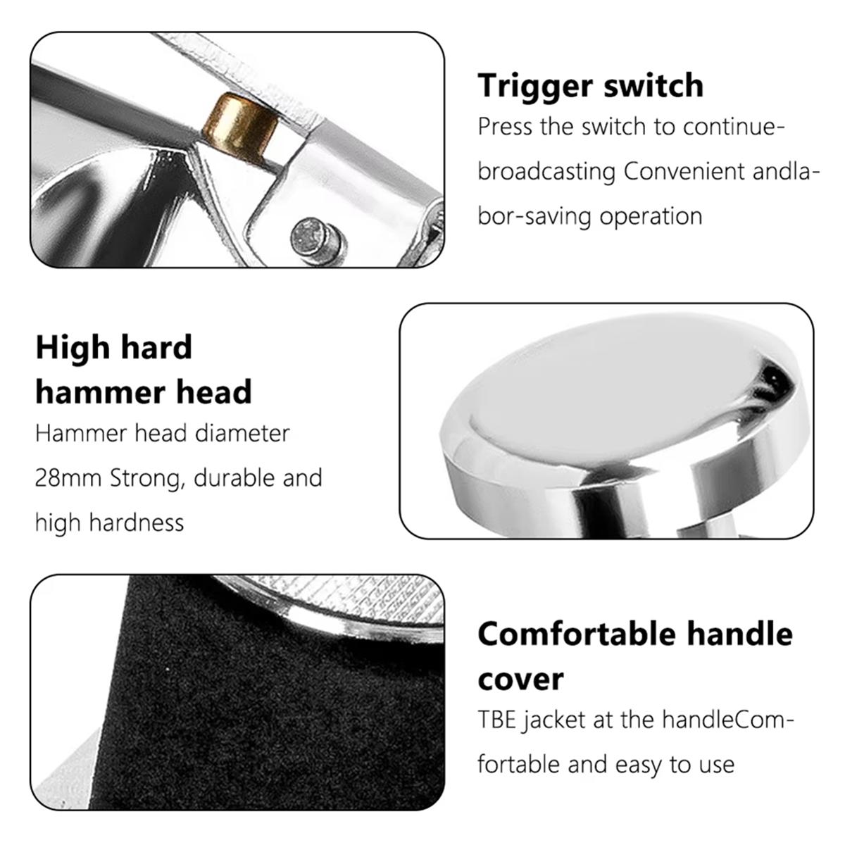 New Mini Straight Pneumatic Hammer Auto Repair Tire Shoe Repair Air Hammer Repair Iron Edge Sealing Pneumatic Tool China Mainland
New Mini Straight Pneumatic Hammer Auto Repair Tire Shoe Repair Air Hammer Repair Iron Edge Sealing Pneumatic Tool China Mainland