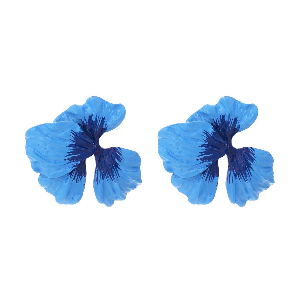 Metal Flowers Big Stud Earrings for Women New Trend Classic Design Zircon Party Accessories WholesaleZAA синій
Metal Flowers Big Stud Earrings for Women New Trend Classic Design Zircon Party Accessories WholesaleZAA синій