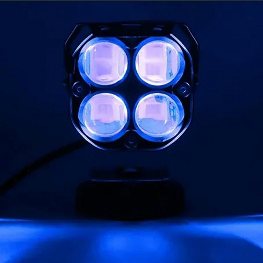 W06 30W високої яскравості світлодіодний фара для автомобіля, позашляховик, прожектор White+Yellow+Red 
W06 30W високої яскравості світлодіодний фара для автомобіля, позашляховик, прожектор White+Yellow+Red