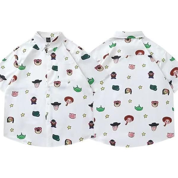 Летняя мужская уличная мода с мультяшным дизайном Гавайская рубашка в японском стиле с коротким рукавом Пляжные рубашки с цветочным принтом Топы для отдыха на море мужская одежда
Летняя мужская уличная мода с мультяшным дизайном Гавайская рубашка в японском стиле с коротким рукавом Пляжные рубашки с цветочным принтом Топы для отдыха на море мужская одежда