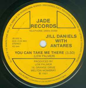 7inch Record JILL DANIELS ANTARES You Can Take Me There JD002 Jade Records 1981 UK Pop Used
7inch Record JILL DANIELS ANTARES You Can Take Me There JD002 Jade Records 1981 UK Pop Used