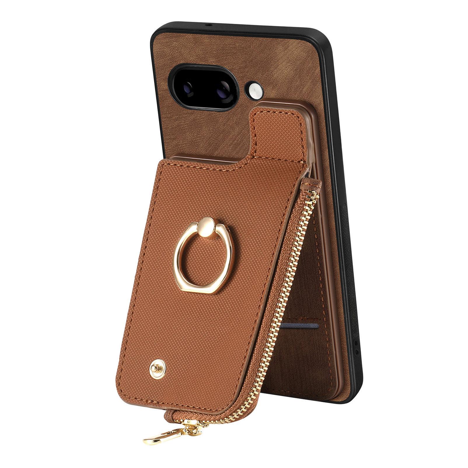 For Google Pixel 9a Leather Phone Back Cover with Zipper Wallet and Ring Kickstand Pink
For Google Pixel 9a Leather Phone Back Cover with Zipper Wallet and Ring Kickstand Pink