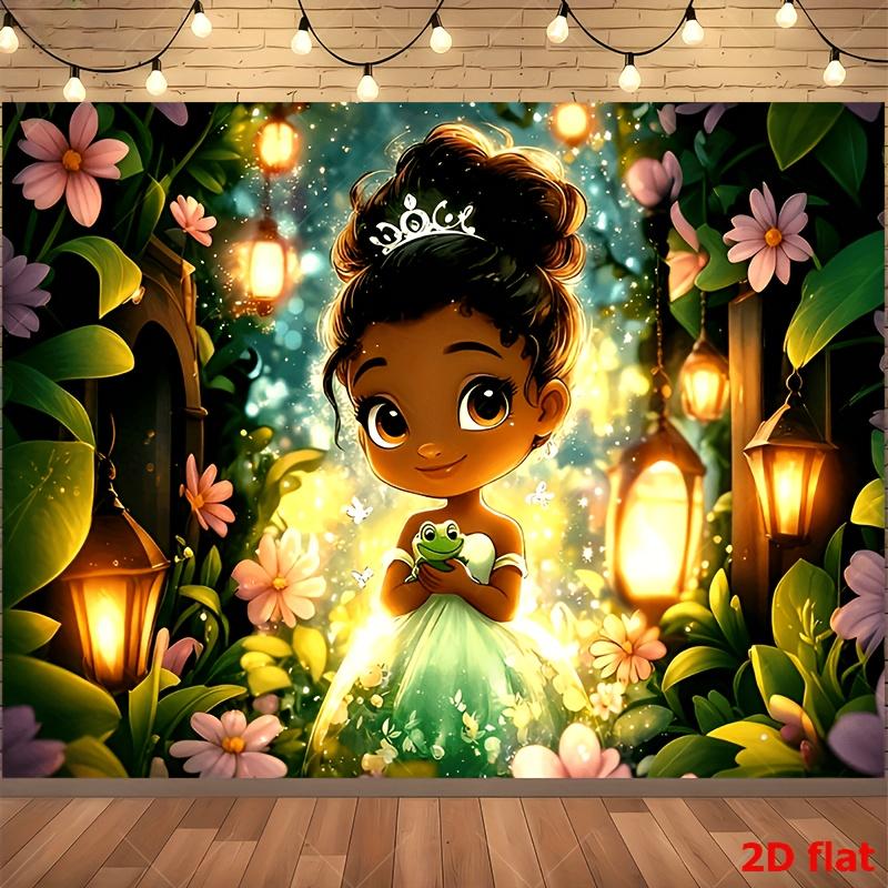 BEPAN Princess Tiana Banner Background Customizable Name with Age Number Children s Birthday Party Decoration Baby Shower Arrangement Vinyl--W120xH80cm
BEPAN Princess Tiana Banner Background Customizable Name with Age Number Children s Birthday Party Decoration Baby Shower Arrangement Vinyl--W120xH80cm