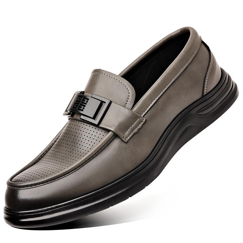 7717 Лоферы Новая Мужская Повседневная Кожаная Обувь Британские Универсальные Летние Лоферы Мужские Одна Педаль, Внешняя Торговля 39 серый
7717 Лоферы Новая Мужская Повседневная Кожаная Обувь Британские Универсальные Летние Лоферы Мужские Одна Педаль, Внешняя Торговля 39 серый