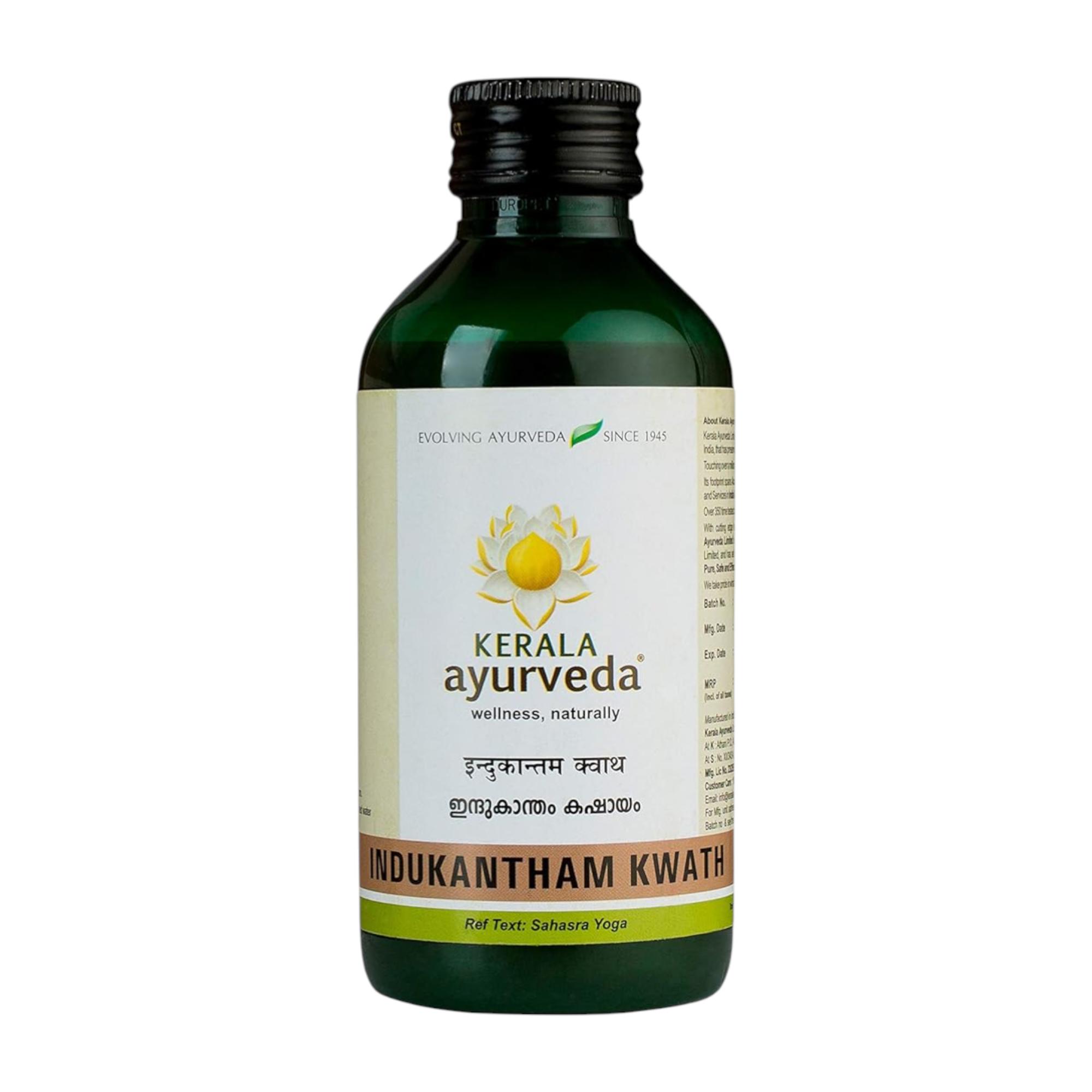 Kerala Ayurveda Indukantham Kwath 200 Ml Herbal Digestive Tonic For Joint Comfort And Daily Wellness Support
Kerala Ayurveda Indukantham Kwath 200 Ml Herbal Digestive Tonic For Joint Comfort And Daily Wellness Support