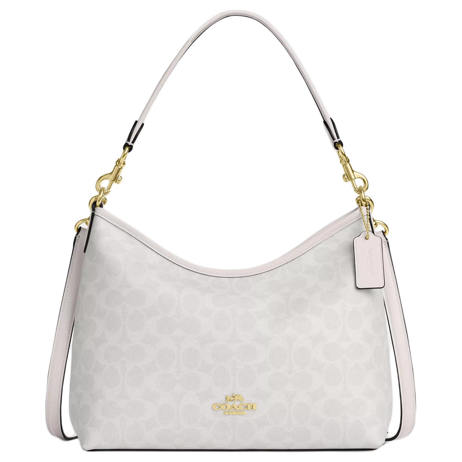 Coach Laurel 31 Logo Zip Closure Faux Leather Shoulder Bag Large Unisex Shoulder Bag Chalk CV975-IMXU5 Basic Set (Bag+Dust Bag)
Coach Laurel 31 Logo Zip Closure Faux Leather Shoulder Bag Large Unisex Shoulder Bag Chalk CV975-IMXU5 Basic Set (Bag+Dust Bag)