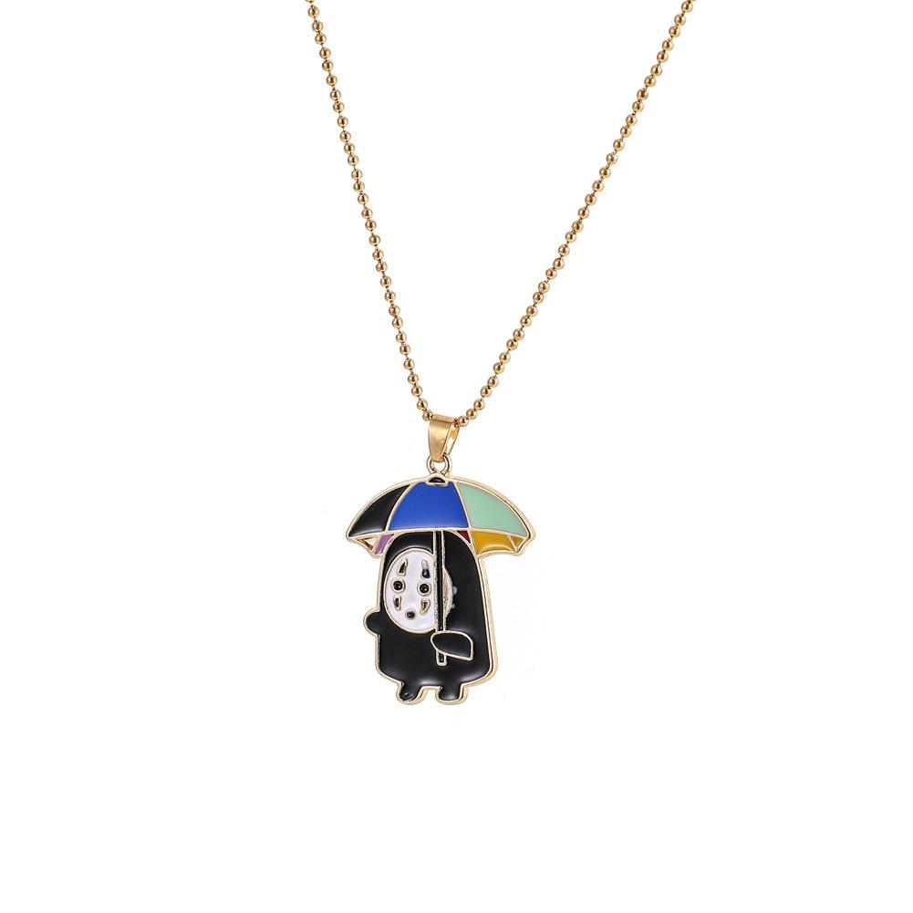 Women s Necklace Cartoon Mask Umbrella Halloween Accessories Golden #1
Women s Necklace Cartoon Mask Umbrella Halloween Accessories Golden #1