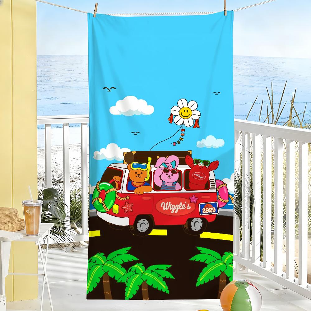 Fashion W-WiggleWiggle-S Cute Towel Soft Pool Gift For Travel Gym Shower Camping Quick Dry Sports Large Beach Towels W40*H60(CM)
Fashion W-WiggleWiggle-S Cute Towel Soft Pool Gift For Travel Gym Shower Camping Quick Dry Sports Large Beach Towels W40*H60(CM)