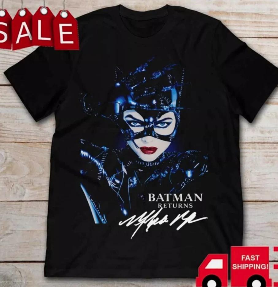 Michelle Pfeiffer Batman Returns Catwoman T Shirt Full Size S-5XL 4XL
Michelle Pfeiffer Batman Returns Catwoman T Shirt Full Size S-5XL 4XL