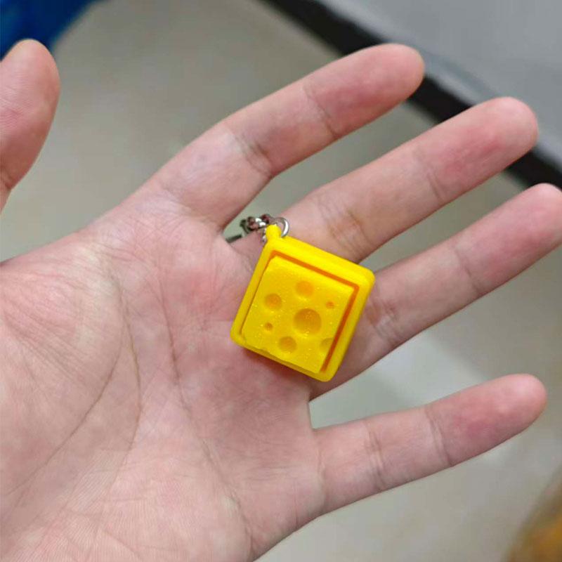 Cheese Clicker Fidget Keychain Keyboard Decompression Button Finger Toys Stress Relief Gifts for Adults Kids Boys Girls
Cheese Clicker Fidget Keychain Keyboard Decompression Button Finger Toys Stress Relief Gifts for Adults Kids Boys Girls