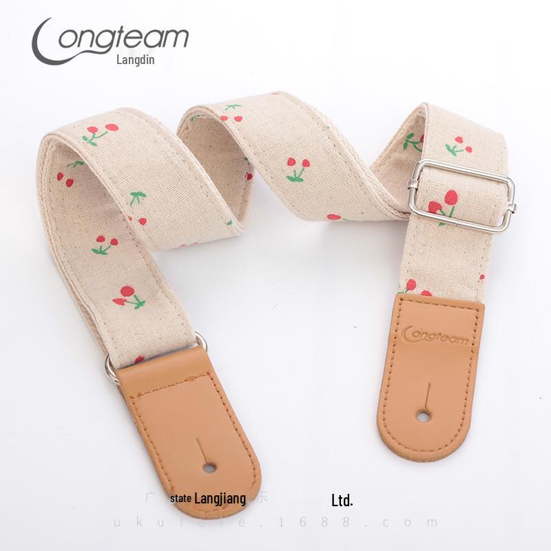 Langting Personalized Cotton & Linen Cross-Body Ukulele Shoulder Strap
Langting Personalized Cotton & Linen Cross-Body Ukulele Shoulder Strap
